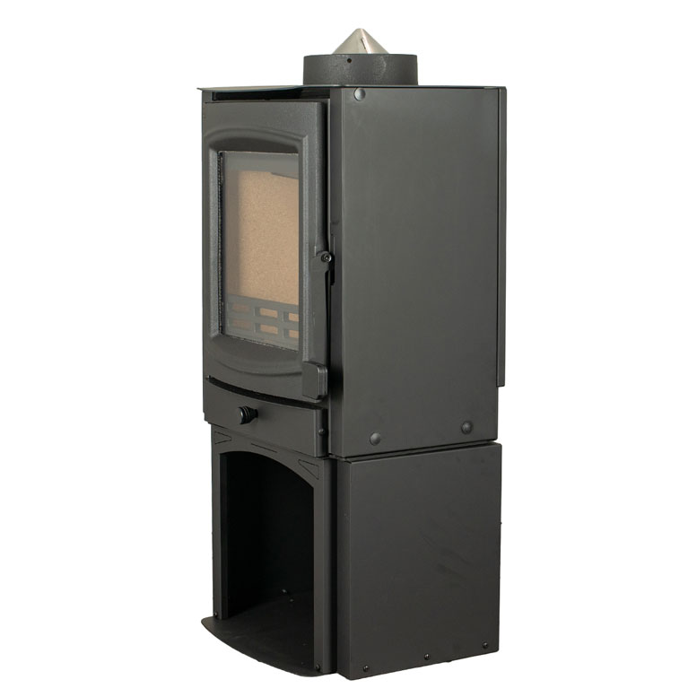 Another side view of this amazing woodstove