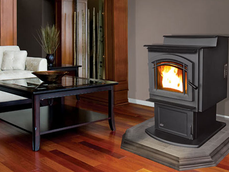 Enviro M55 Steel Free-Standing Pellet Stove