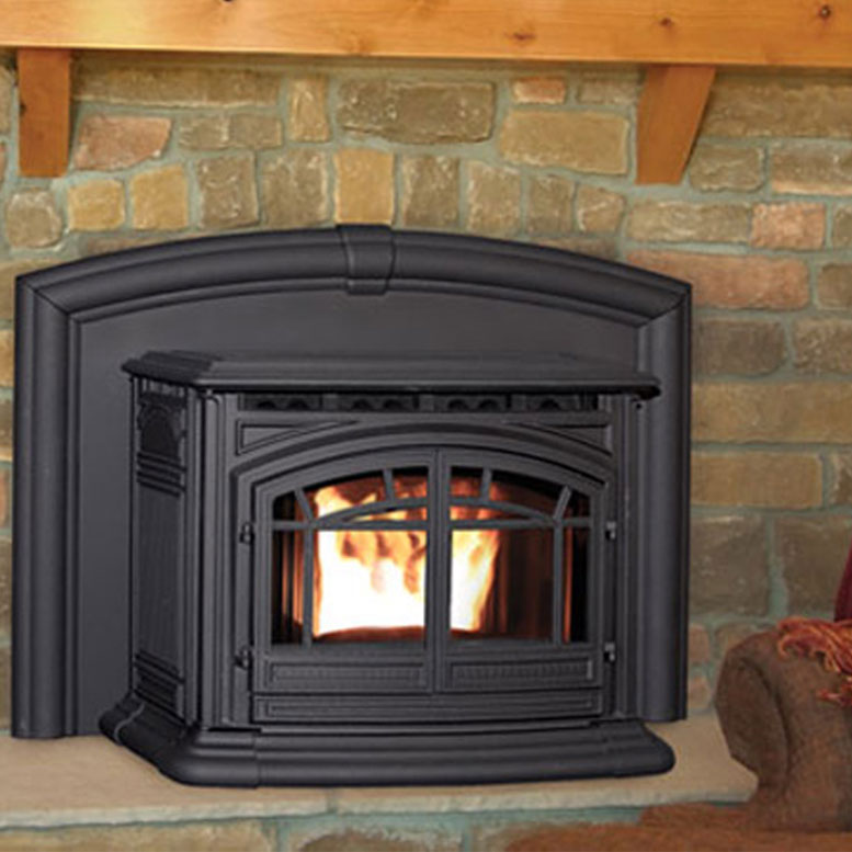 Beautiful Enviro M55 pellet stove insert