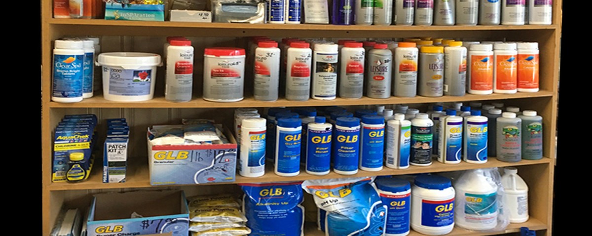 pool, spa, and hot tub chemicals, sand
