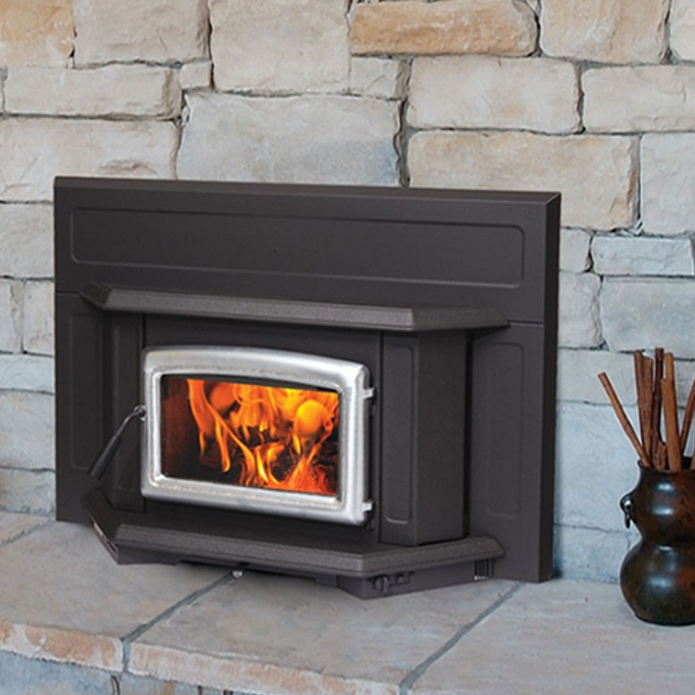 Perfect for your fireplace - insert this beautiful woodstove insert