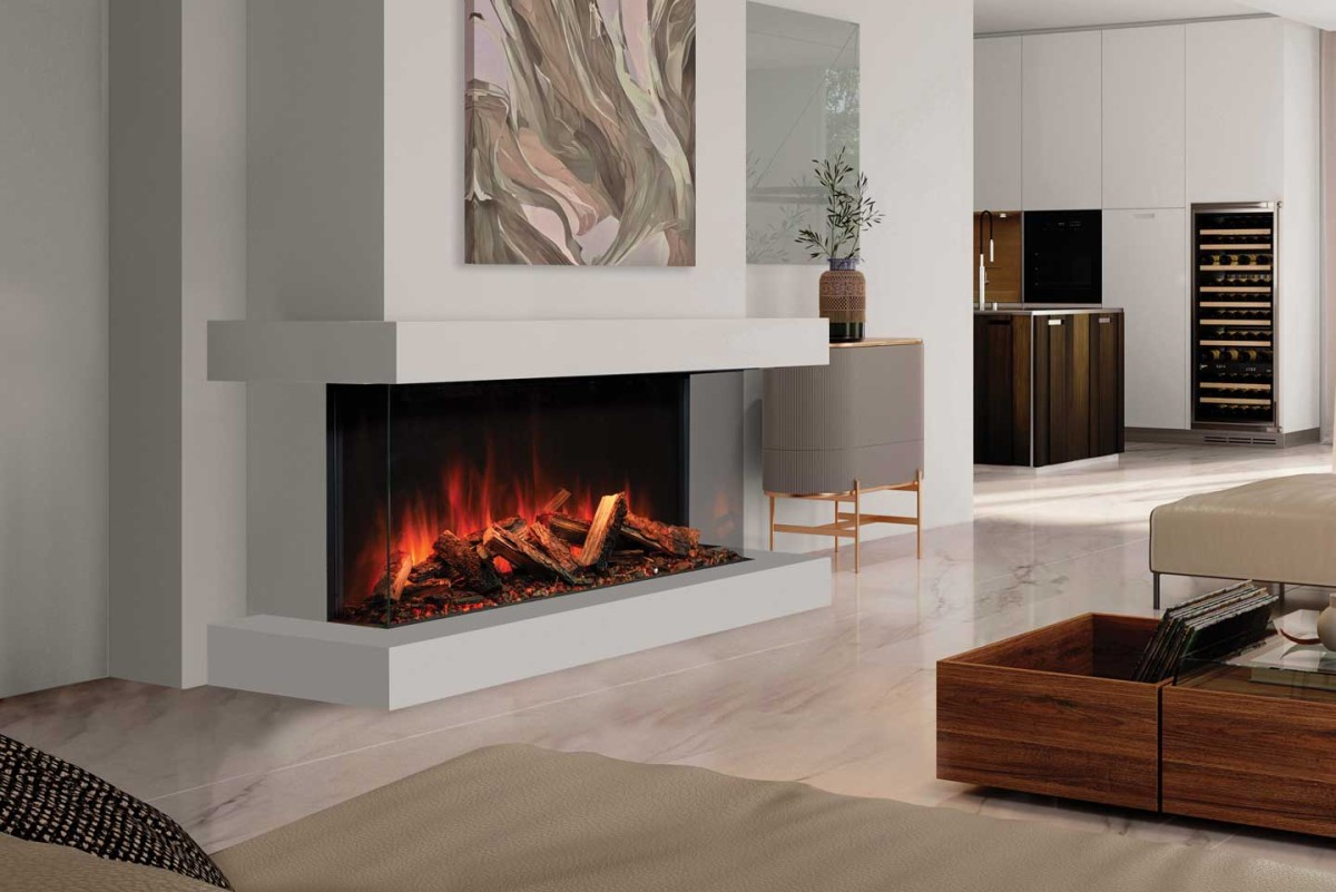 Uptown Luxury Fireplace - UE44 model