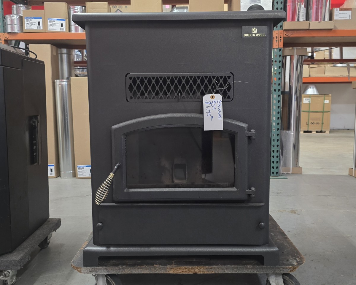 Used – Breckwell BIG E Pellet Stove