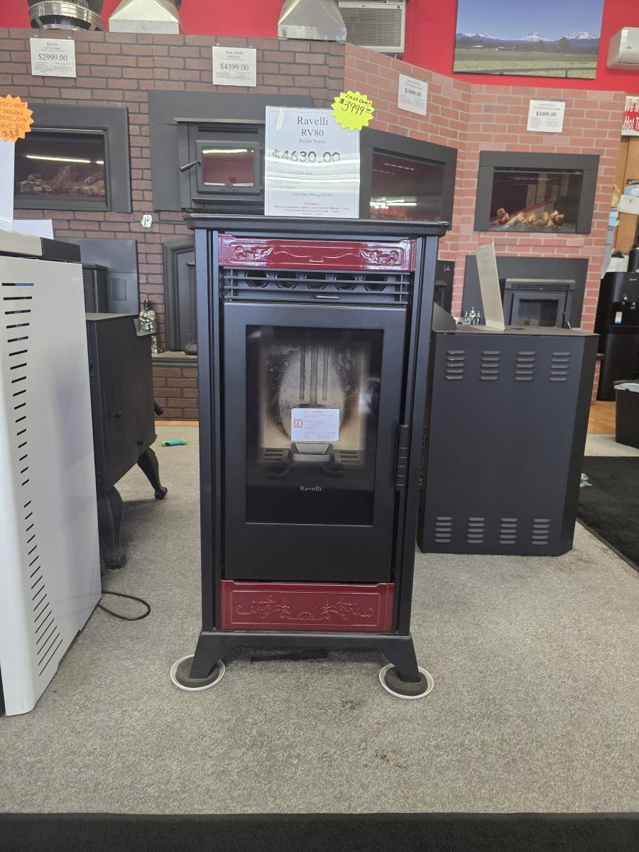 Ravelli RV80 Pellet Stove – display model only