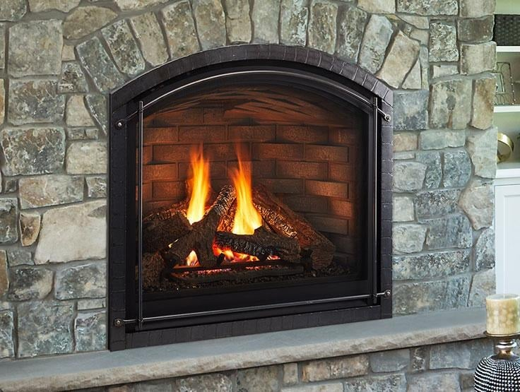 Gas fireplace header photo